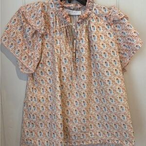 Hunter Bell Millie Patterned Blouse